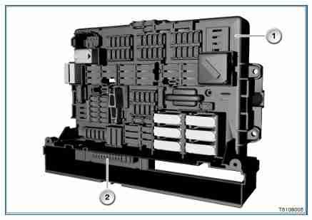 rear junction box bmw 325i 2006|bmw junction box.